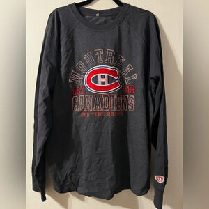 Old Time Hockey Montreal Canadiens Habs Jersey Long Sleeve Tshirt